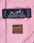 Hermes Striped Tie, other view